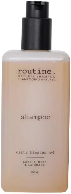 شامپو حجم دهنده مو روتین - Dirty Hipster Basic No. 4، شامپو پوست سر خشک برای موهای خشک - 350 میلی لیتر