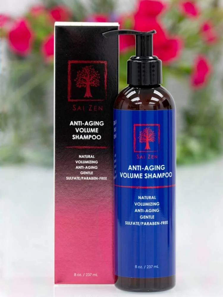 شامپو حجم دهنده و ضد پیری سای زن، فرمول ضد نازک شدن و حجم دهنده، بدون سولفات و پارابن، مناسب برای انواع مو، 240 میلی لیتر