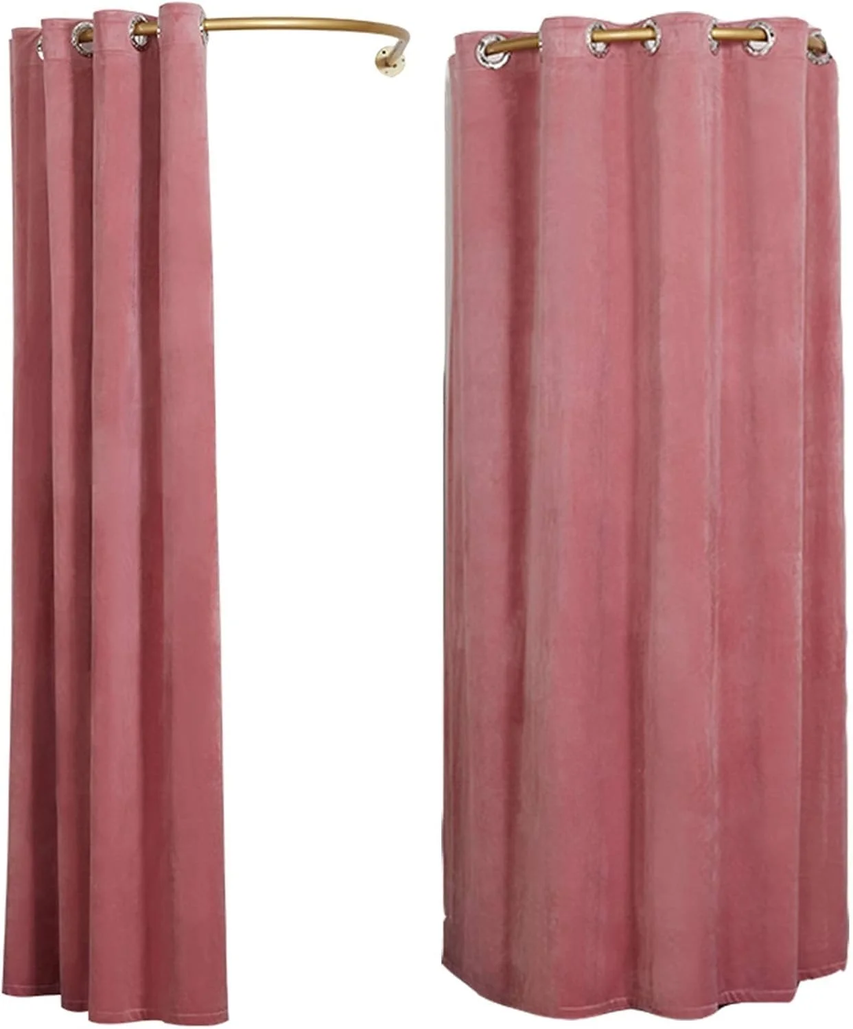 اتاق پرو U شکل، اتاق پرو ساده سایه انداز آفتاب برای فعالیت های اداری و فضای باز، قاب ضخیم تر، مونتاژ آسان، اتاق پرو ساده با کیت پرده درب و قفسه فلزی، اتاق تاشو