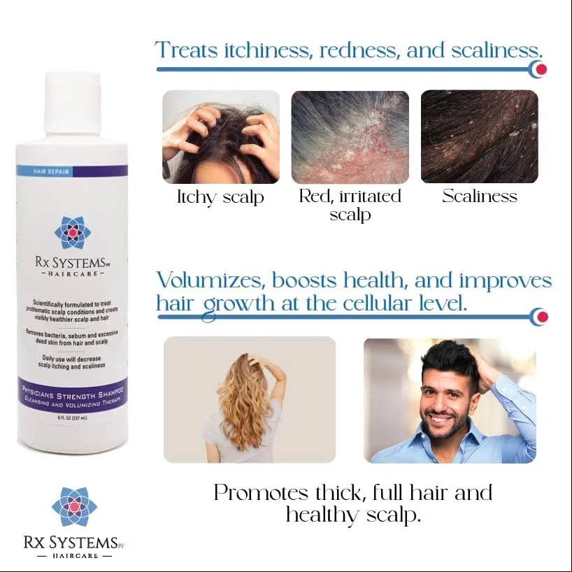 شامپو با قدرت درمانی Rx Systems