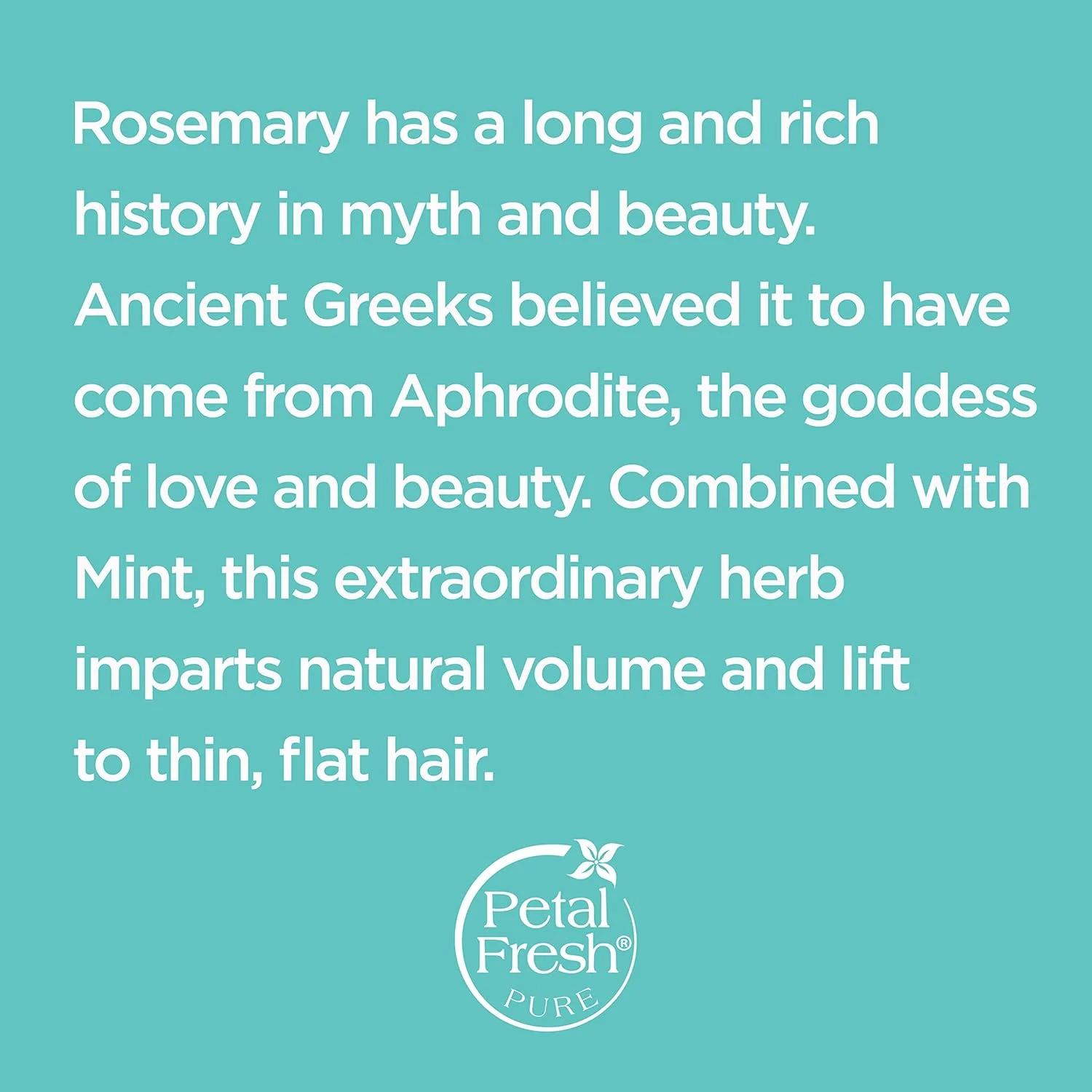 شامپو حجم دهنده رزماری و نعناع Petal Fresh | کمک به پرپشت و ضخیم تر شدن موها | بدون سولفات، سیلیکون و پارابن | 100% وگان و بدون تست حیوانی 710 میلی لیتر