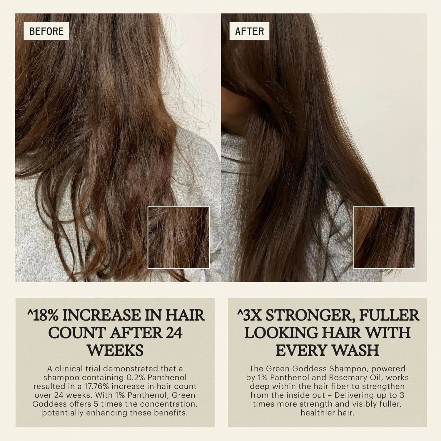 شامپو الهه سبز رمیلیا برای موهای آسیب دیده - حاوی روغن رزماری و عصاره چای سبز - پاک کننده، تقویت کننده، وگان - ساخت آمریکا - 250 میلی لیتر