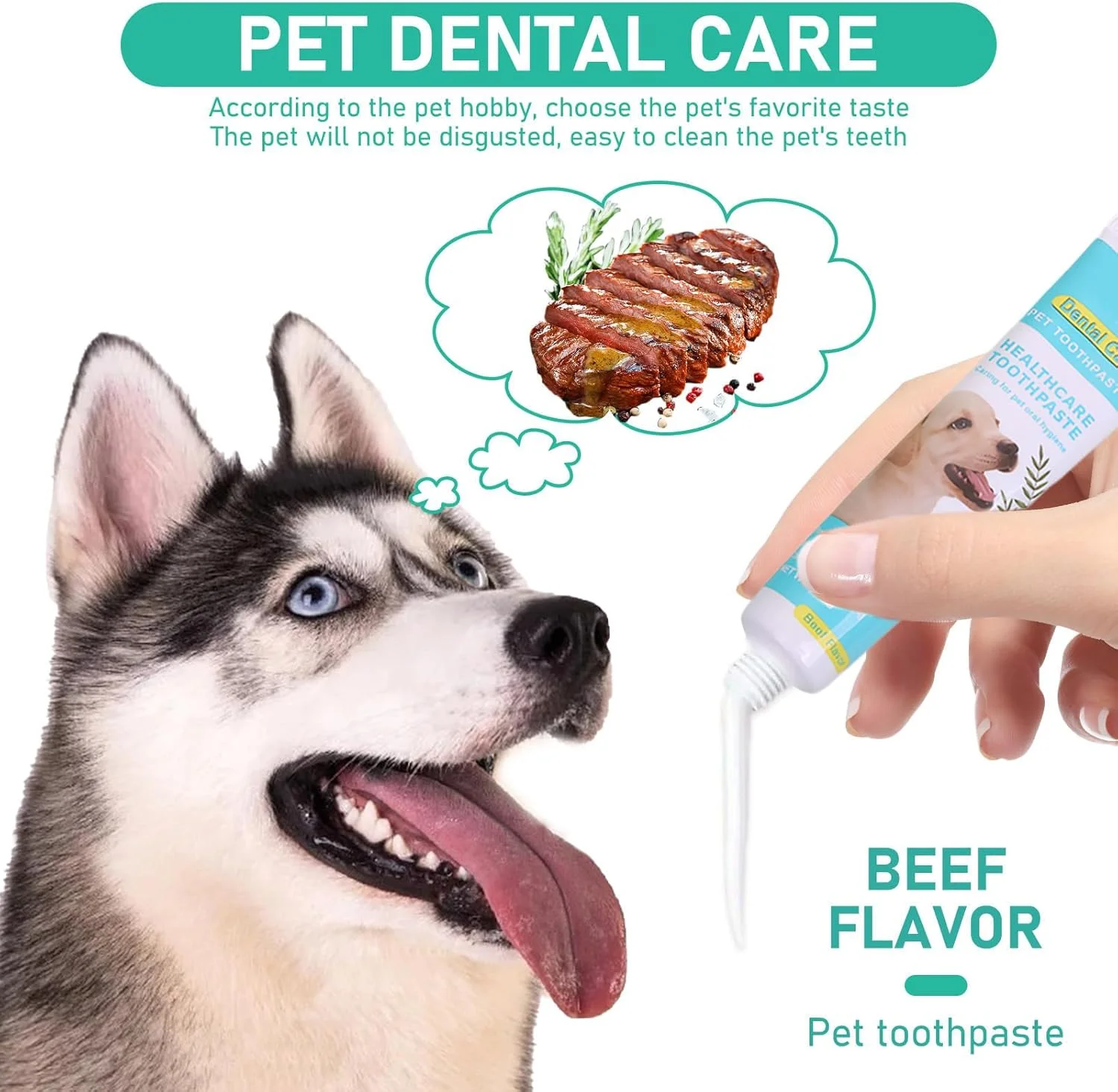 کیت مراقبت از دندان سگ و گربه، شامل مسواک و خمیر دندان مخصوص سگ و گربه، مسواک انگشتی و خمیر دندان، برس انگشتی برای تمیز کردن دندان ها و از بین بردن پلاک و جرم، خوشبو کننده دهان کیت مراقبت از دندان سگ و گربه، شامل مسواک و خمیر دندان مخصوص سگ و گربه، مسواک انگشتی و خمیر دندان، برس انگشتی برای تمیز کردن دندان ها و از بین بردن پلاک و جرم، خوشبو کننده دهان