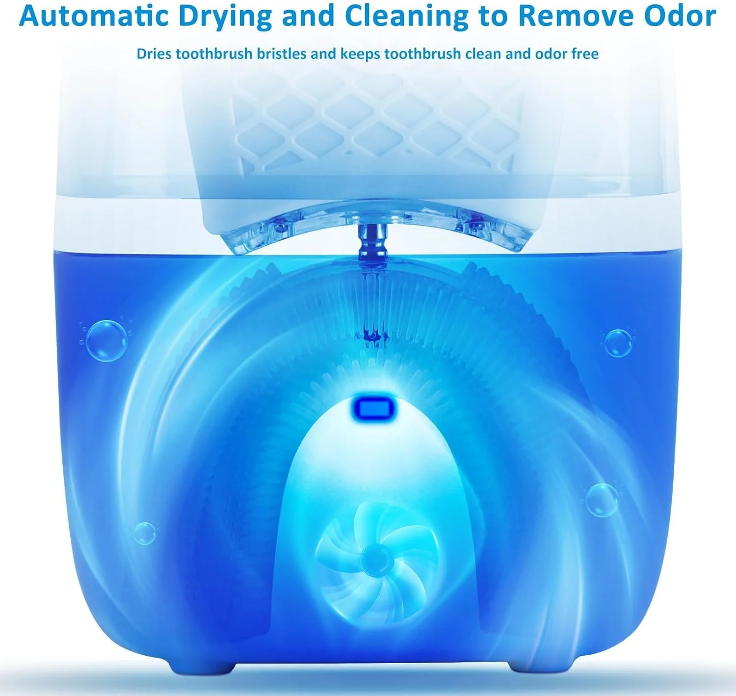 محفظه ضدعفونی کننده مسواک NALACAL، قابل حمل، قابل شارژ، دارای عملکرد زمانبندی، روکش مسافرتی مسواک، سازمان دهنده مسواک محفظه ضدعفونی کننده مسواک NALACAL، قابل حمل، قابل شارژ، دارای عملکرد زمانبندی، روکش مسافرتی مسواک، سازمان دهنده مسواک