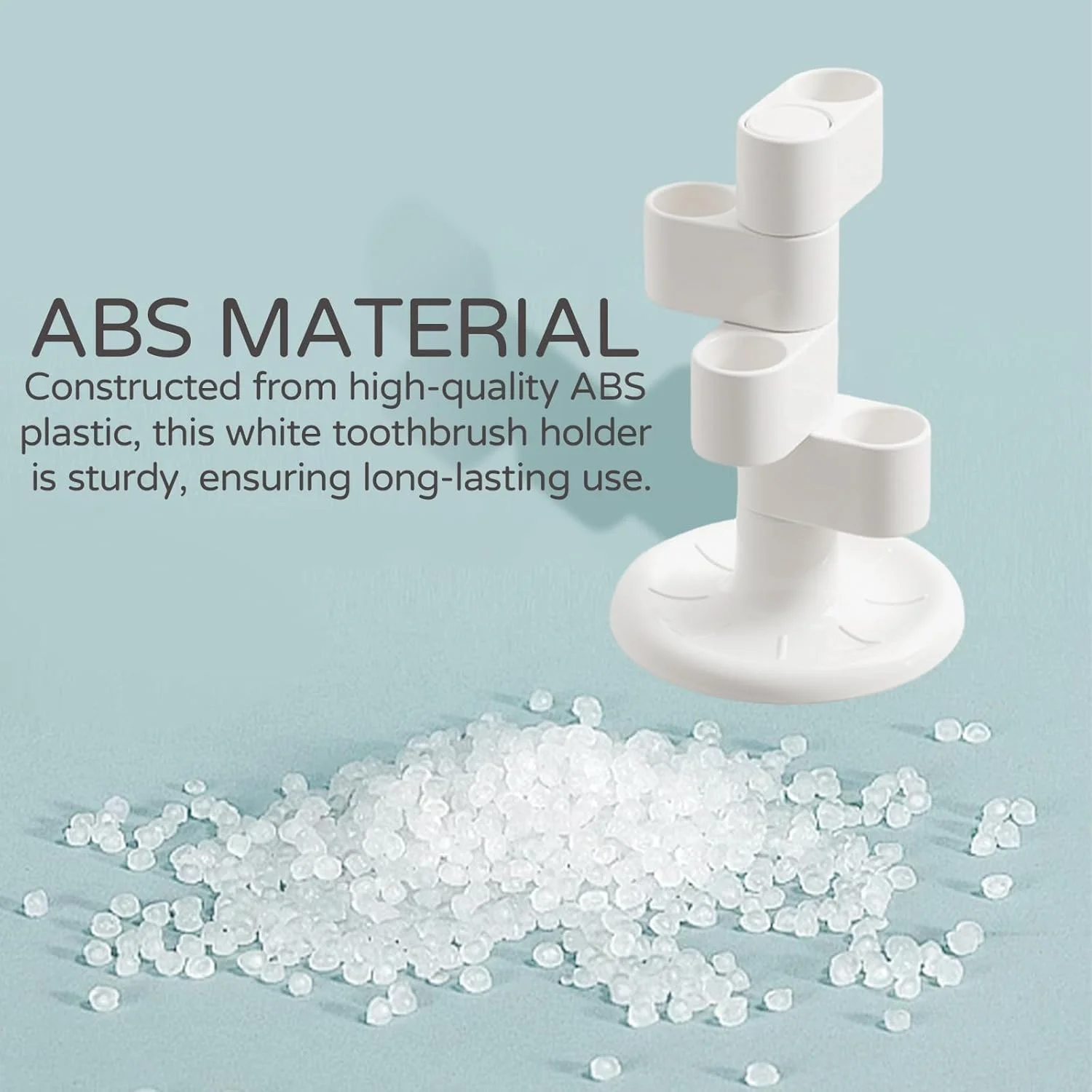 جا مسواکی جدید 2025، سازمان دهنده حمام با چرخش 360 درجه، جا مسواکی چند منظوره 4 اسلات برای سازماندهی میز روشویی حمام با سینی ایده آل برای خانه و هتل جا مسواکی جدید 2025، سازمان دهنده حمام با چرخش 360 درجه، جا مسواکی چند منظوره 4 اسلات برای سازماندهی میز روشویی حمام با سینی ایده آل برای خانه و هتل