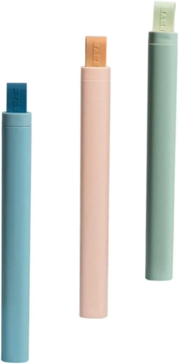 ست ۳ عددی جا مسواکی مسافرتی قابل حمل، محفظه مسافرتی ضد گرد و غبار، نگهدارنده بهداشتی مسواک، مناسب برای سفر، کار، حمام، باشگاه، مدرسه و فعالیت های خارج از منزل