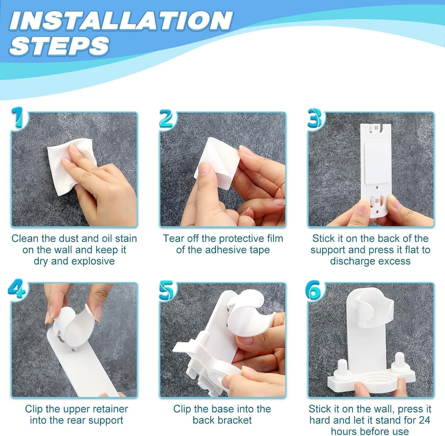 نگهدارنده مسواک برقی مناسب اورال بی iO، بسته 2 عددی، پایه نگهدارنده دیواری مسواک با 6 عدد پوشش محافظ برس یدک مناسب اورال بی iO براون سری، سازمان دهنده و نگهدارنده مسواک حمام نگهدارنده مسواک برقی مناسب اورال بی iO، بسته 2 عددی، پایه نگهدارنده دیواری مسواک با 6 عدد پوشش محافظ برس یدک مناسب اورال بی iO براون سری، سازمان دهنده و نگهدارنده مسواک حمام