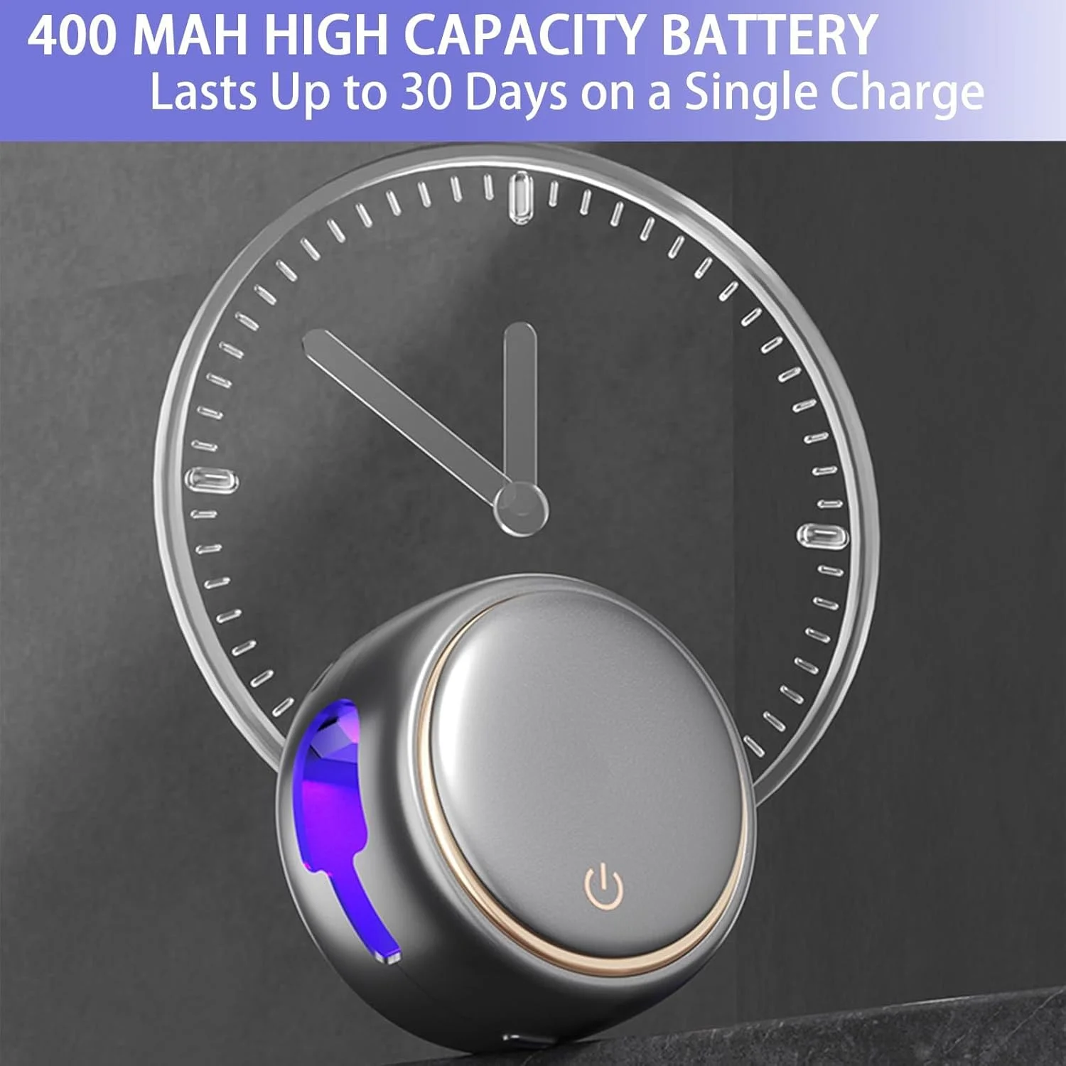 جا مسواکی دیواری، ضدعفونی کننده و نگهدارنده مسواک با 2 جایگاه مسواک، جا مسواکی شارژی خانگی، برای مسواک های برقی و دستی، محفظه تمیز کننده بدون نیاز به سوراخ کاری، خاکستری