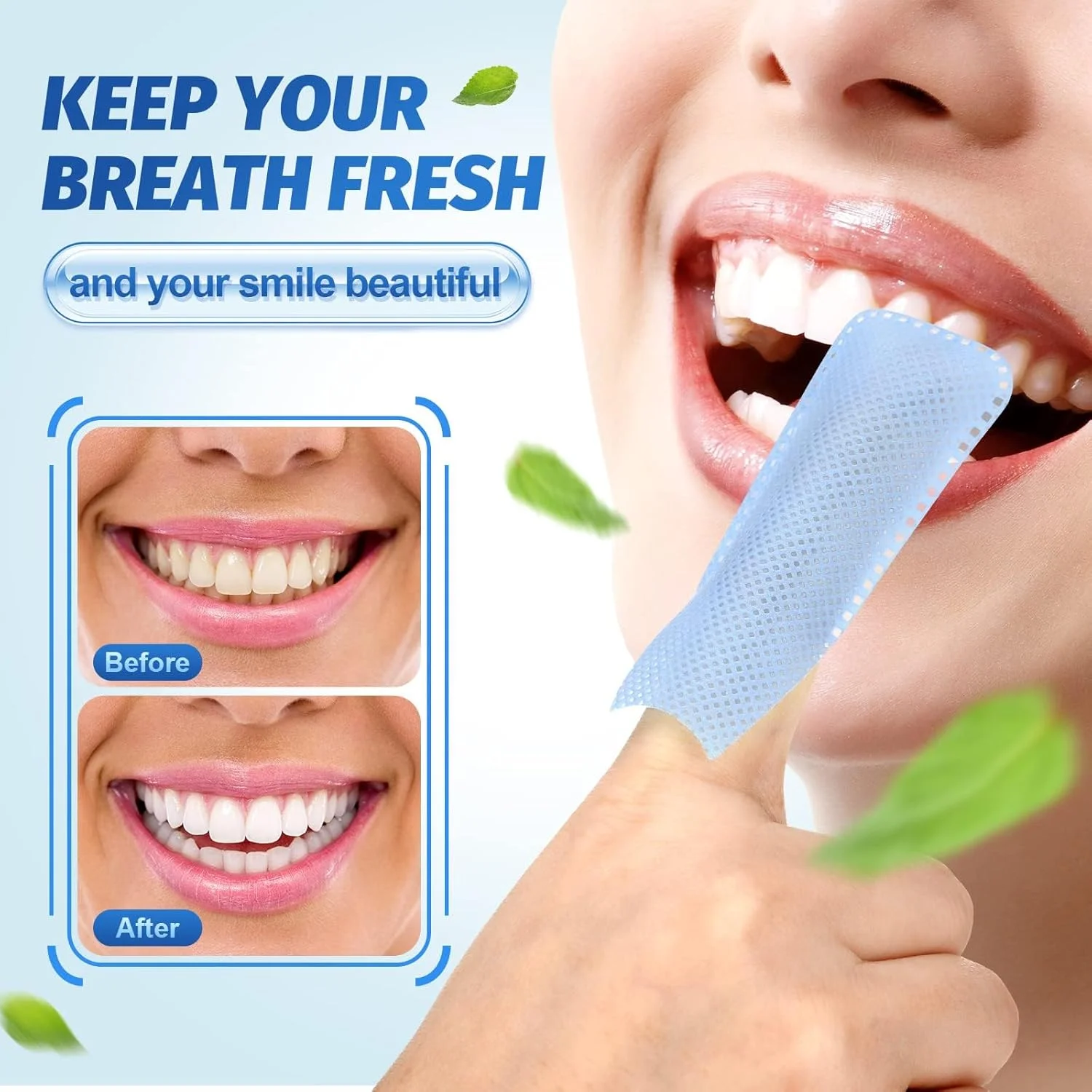 دستمال مرطوب پاک کننده دندان NALACAL، دستمال انگشتی یکبار مصرف، دستمال مرطوب دهان با سطح بافتی برای پاکسازی عمیق دهان بزرگسالان (100 عدد) دستمال مرطوب پاک کننده دندان NALACAL، دستمال انگشتی یکبار مصرف، دستمال مرطوب دهان با سطح بافتی برای پاکسازی عمیق دهان بزرگسالان (100 عدد)