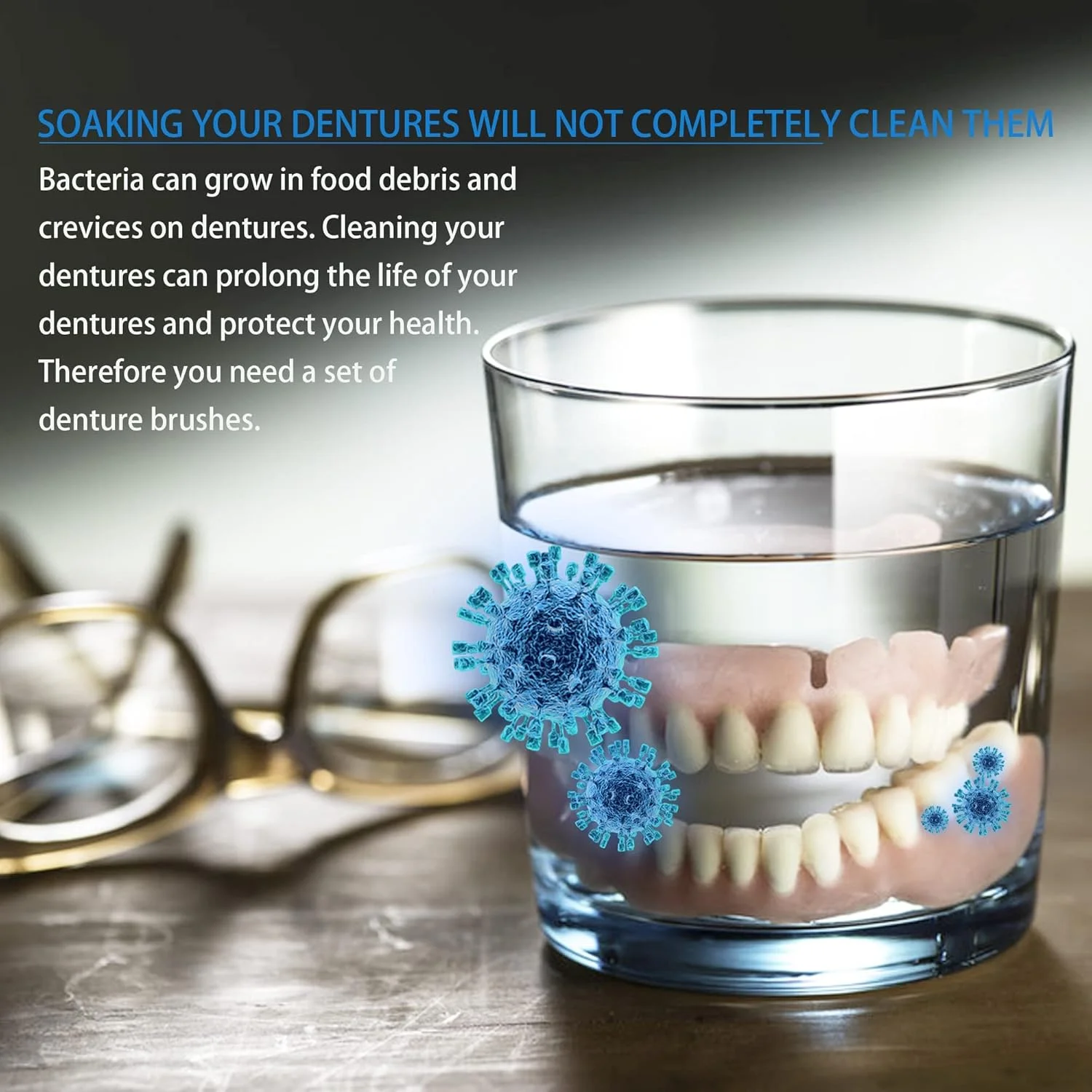 برس دندان مصنوعی NALACAL، 4 عدد مسواک دندان مصنوعی، برس تمیز کننده دو طرفه با موهای چند لایه و دسته لاستیکی ضد لغزش برای مراقبت از تمیز کردن دندان مصنوعی (سبز بنفش آبی نارنجی) برس دندان مصنوعی NALACAL، 4 عدد مسواک دندان مصنوعی، برس تمیز کننده دو طرفه با موهای چند لایه و دسته لاستیکی ضد لغزش برای مراقبت از تمیز کردن دندان مصنوعی (سبز بنفش آبی نارنجی)