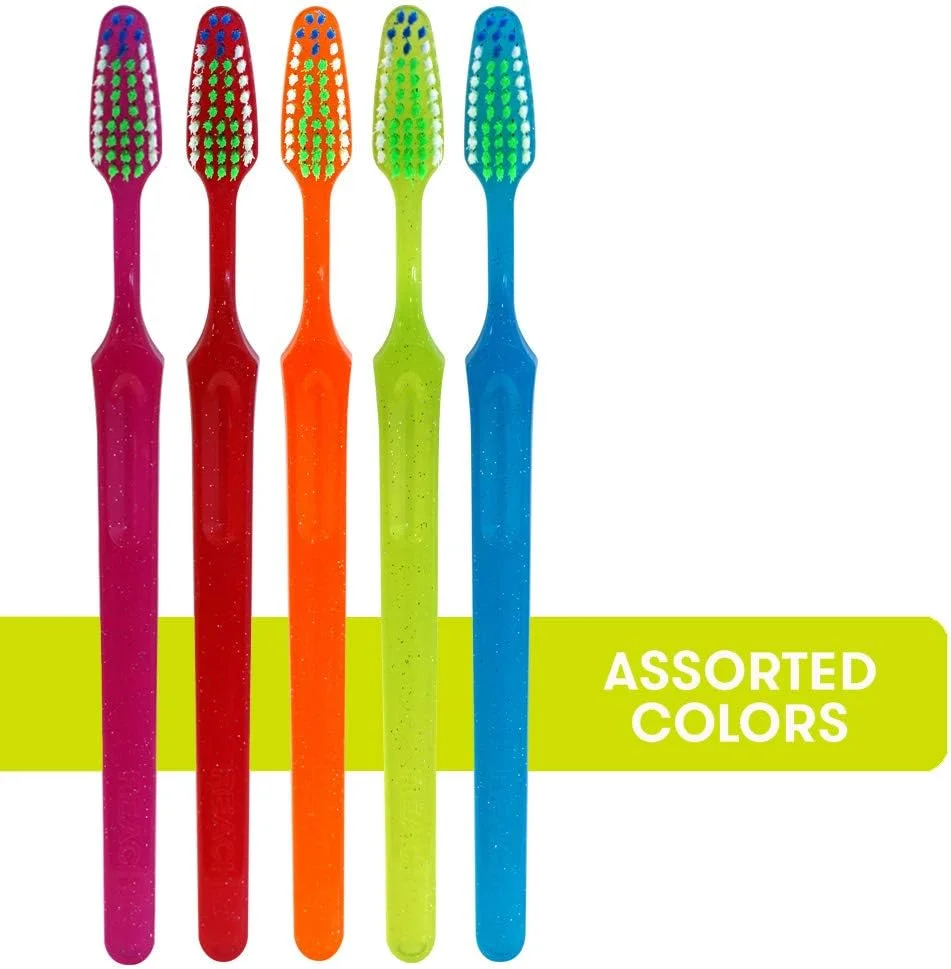 مسواک بزرگسال کریستال کلین ریچ، (بسته 6 عددی) (2 عدد، متوسط)