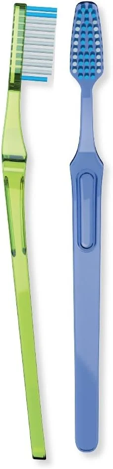 مسواک ریچ کریستال کلین، برس سفت، بسته 2 عددی