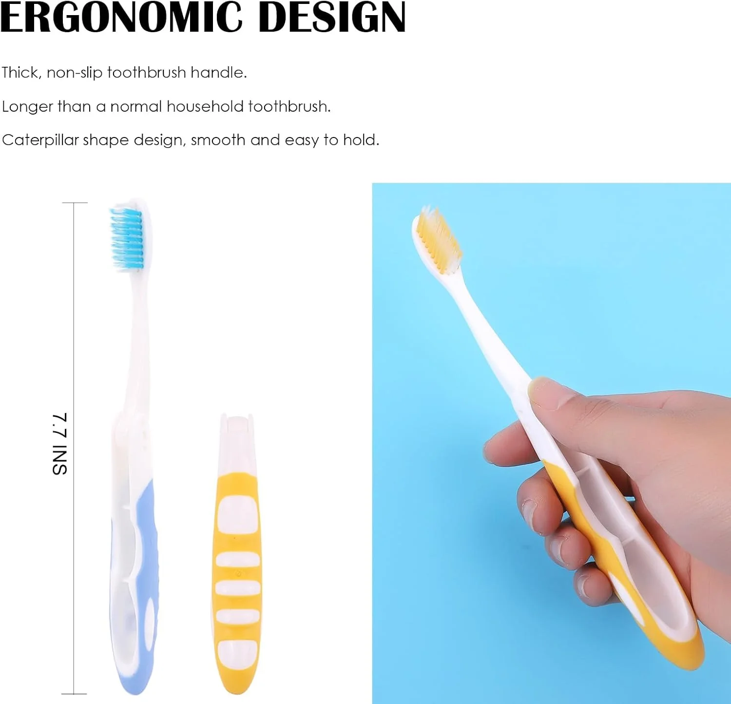 مسواک تاشو مسافرتی، با برس نرم متوسط، قابل حمل و تاشو، طراحی ارگونومیک، مسواک یکبار مصرف مسافرتی، برای پیاده روی، مسافرت، مدرسه و لوازم خانه (12 عدد) مسواک تاشو مسافرتی، با برس نرم متوسط، قابل حمل و تاشو، طراحی ارگونومیک، مسواک یکبار مصرف مسافرتی، برای پیاده روی، مسافرت، مدرسه و لوازم خانه (12 عدد)