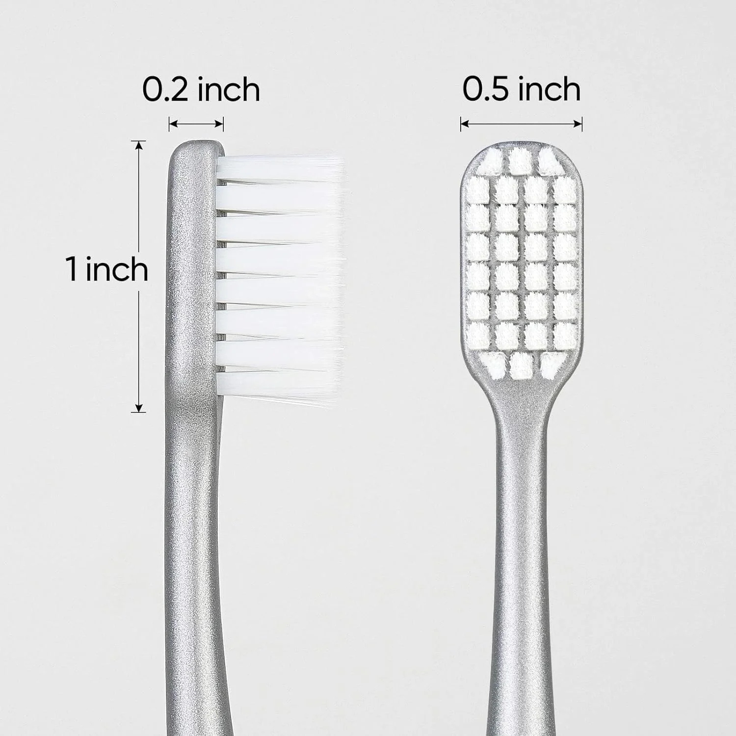 مسواک نانو فوق العاده نرم، برای دندان ها و لثه های حساس، مسواک ابریشمی فوق العاده نرم برای بزرگسالان و افراد دارای ارتودنسی، اثر پاک کنندگی خوب، برای تحلیل لثه دهان و دندان های حساس (4 عدد) مسواک نانو فوق العاده نرم، برای دندان ها و لثه های حساس، مسواک ابریشمی فوق العاده نرم برای بزرگسالان و افراد دارای ارتودنسی، اثر پاک کنندگی خوب، برای تحلیل لثه دهان و دندان های حساس (4 عدد)