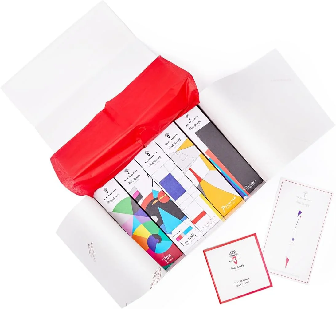 ست هدیه مجموعه برس آبستره MontCarotte، شامل 5 برس