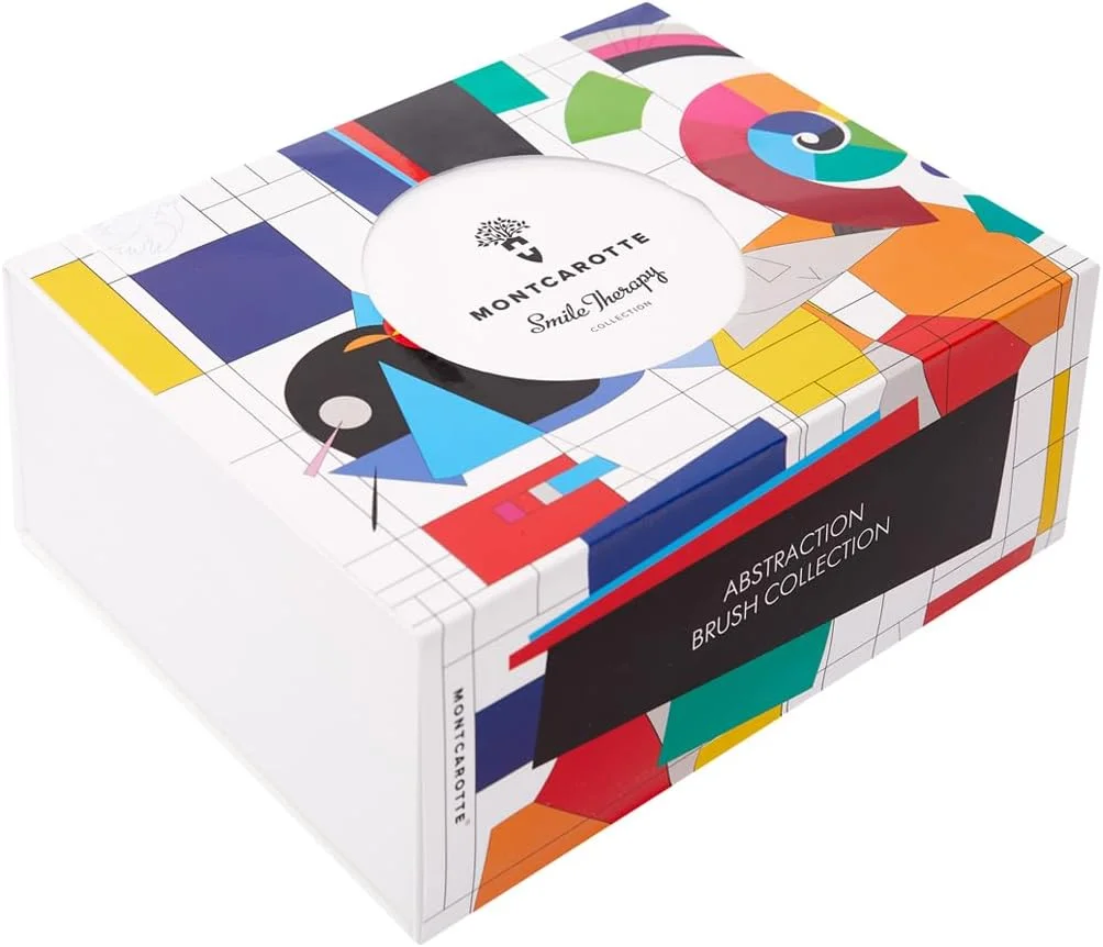 ست هدیه مجموعه برس آبستره MontCarotte، شامل 5 برس