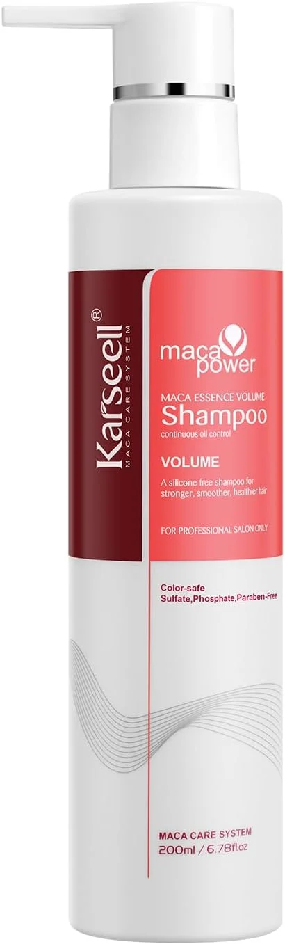 شامپو حجم دهنده کارسئل، شامپو حجم دهنده سبک برای موهای نازک، افزایش حجم به موهای کم حجم 200 میلی لیتر