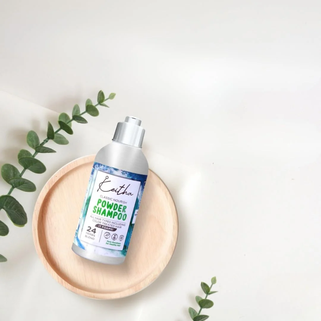 شامپو پودری مغذی کلاسیک کیثا مناسب برای آقایان و بانوان 50 گرم