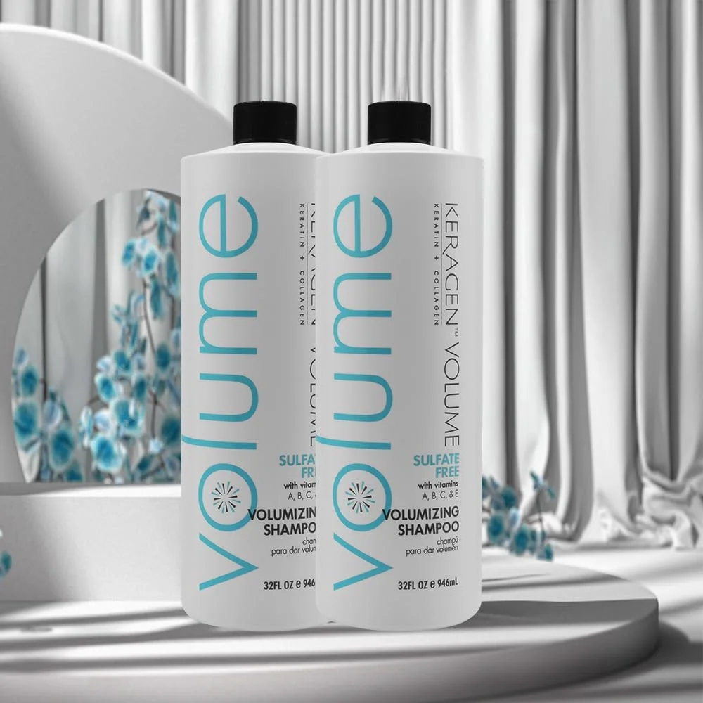 کراتین، شامپو مراقبت بعد از مو، حجم دهنده، 946 میلی لیتر