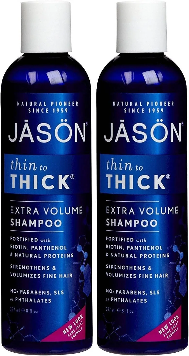 شامپو ضخیم کننده مو جیسون - 236 میلی لیتر - بسته 2 عددی شامپو ضخیم کننده مو جیسون - 236 میلی لیتر - بسته 2 عددی