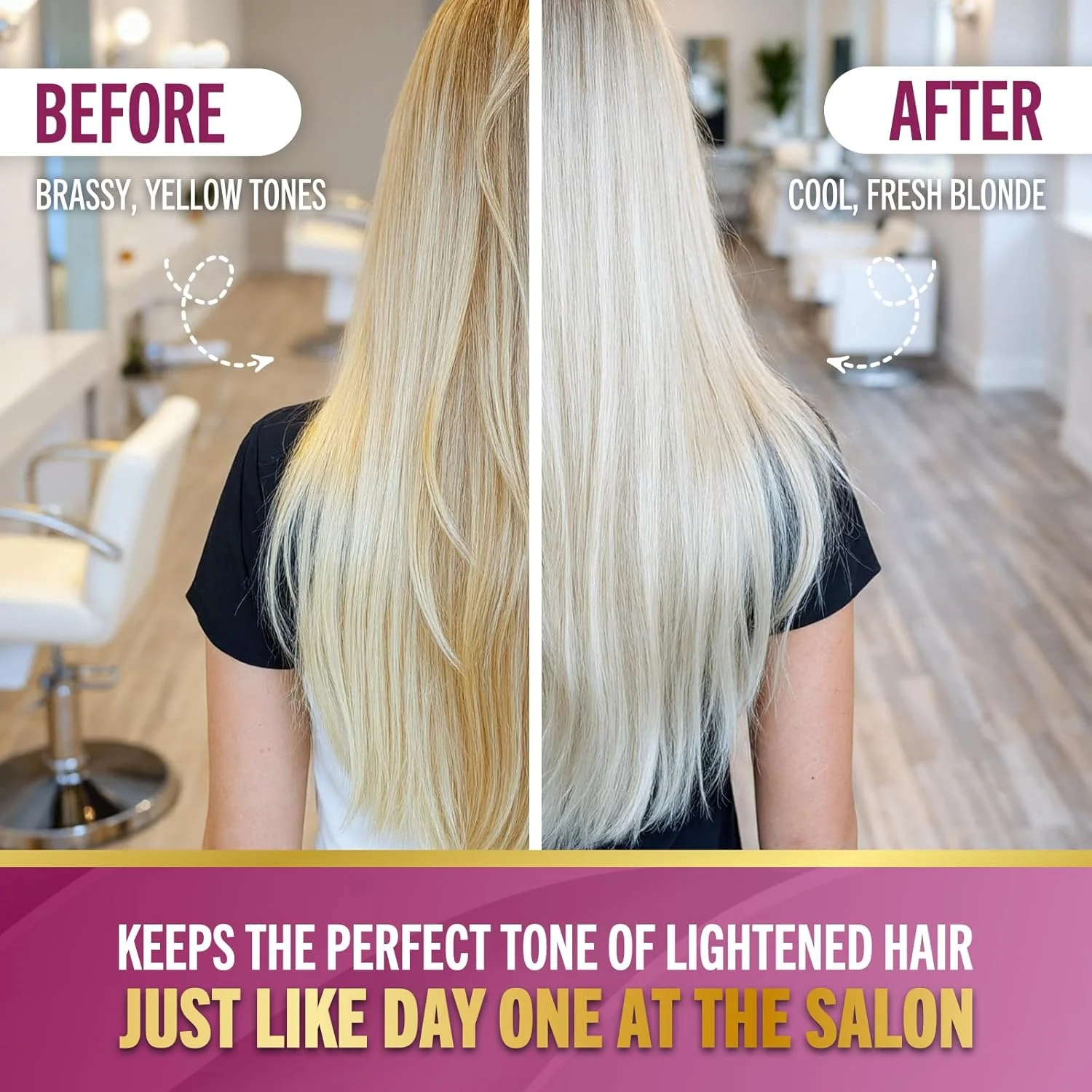 شامپو ضد زردی موهای نقره ای جنوریس 500 میلی لیتر شامپو ضد زردی موهای نقره ای جنوریس 500 میلی لیتر