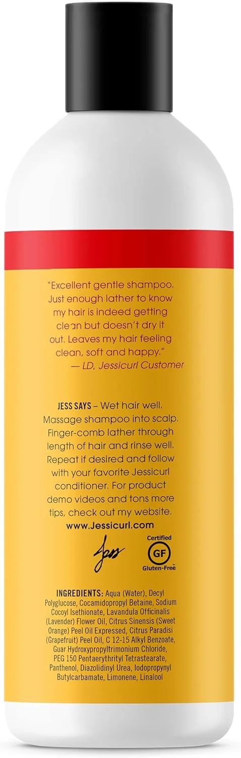 شامپو کف ملایم Jessicurl (مرکبات اسطوخودوس) - جدید 473 میلی لیتر (مرکبات اسطوخودوس) شامپو کف ملایم Jessicurl (مرکبات اسطوخودوس) - جدید 473 میلی لیتر (مرکبات اسطوخودوس)