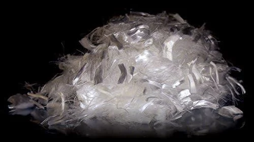 الیاف پلی پروپیلن (PP) 19 میلی متری برای بتن و ملات، کیسه های 900 گرمی، کاهش انقباض و ترک خوردگی