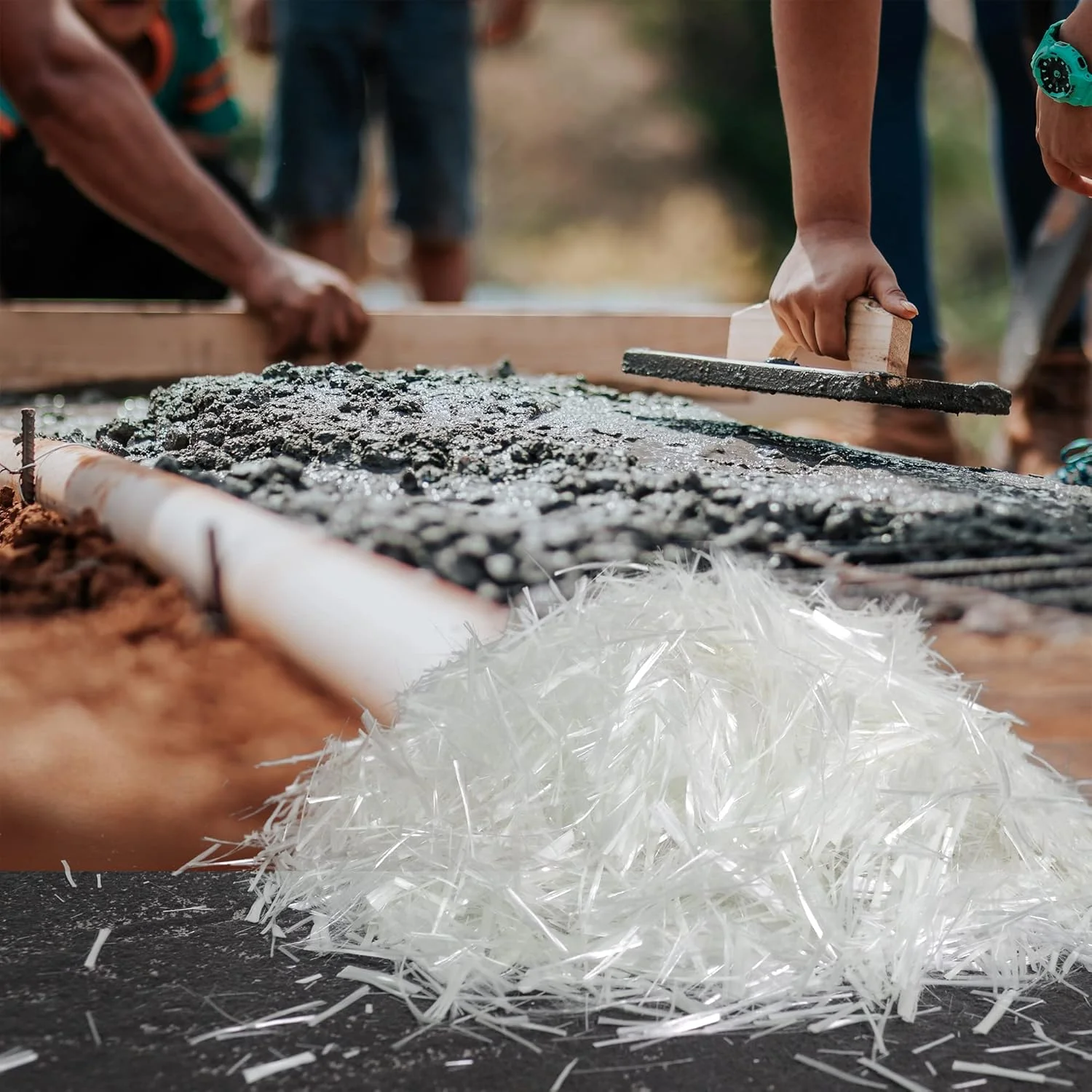 الیاف شیشه UPTTHOW برای تقویت ملات سیمانی، ضد نفوذ و ضد یخ زدگی، مناسب برای مخلوط سیمان برای ساخت دیوار، کف باغ، 19 میلی متر (3/4 اینچ) - 450 گرم الیاف شیشه UPTTHOW برای تقویت ملات سیمانی، ضد نفوذ و ضد یخ زدگی، مناسب برای مخلوط سیمان برای ساخت دیوار، کف باغ، 19 میلی متر (3/4 اینچ) - 450 گرم