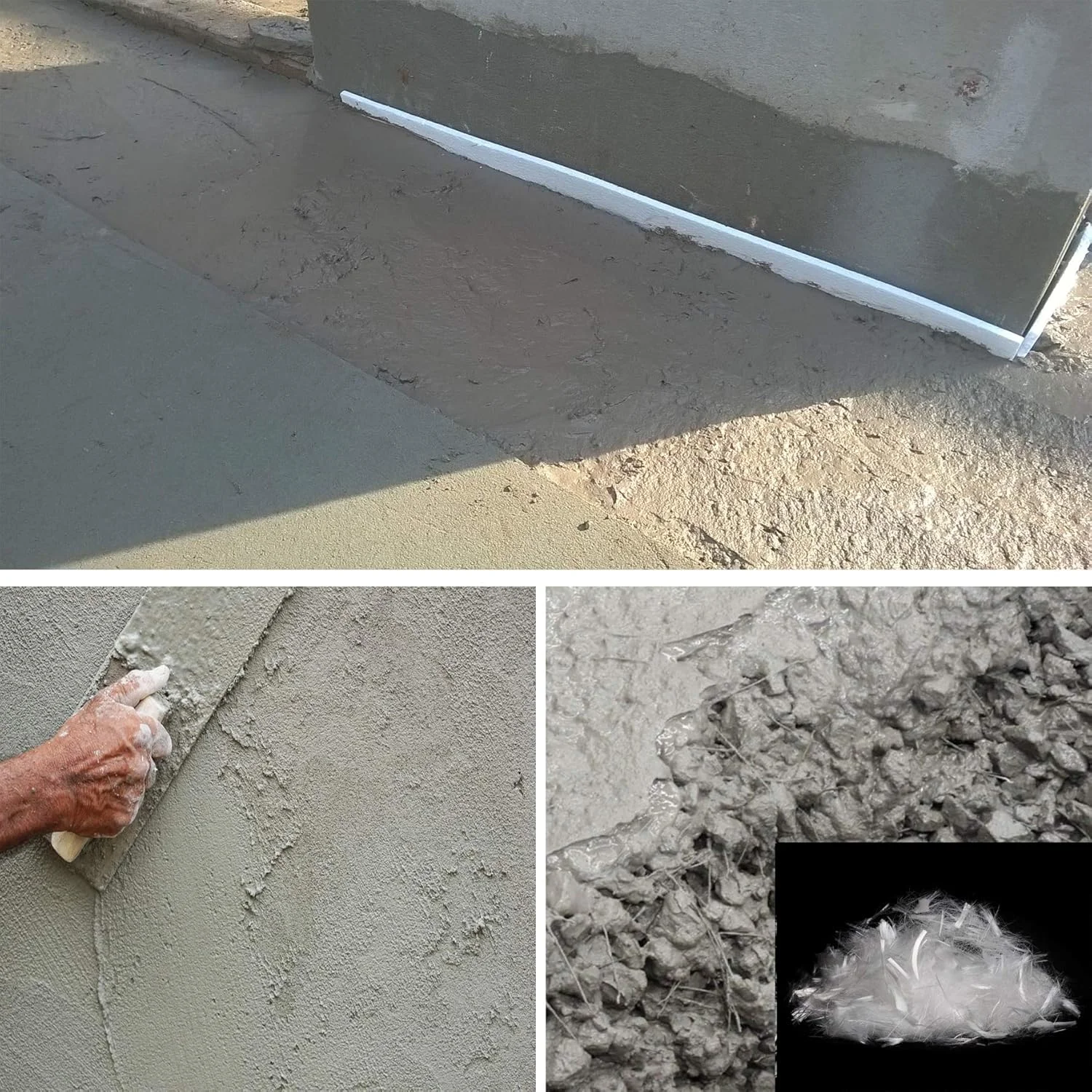 الیاف پلی فیبر تکنو پرودیست، الیاف برای بتن، ملات یا گچ. - پلی پروپیلن (Pp) - تقویت و استحکام، جلوگیری از ترک خوردگی، پراکندگی سریع و یکنواخت در مخلوط (4 بسته 500 گرمی) الیاف پلی فیبر تکنو پرودیست، الیاف برای بتن، ملات یا گچ. - پلی پروپیلن (Pp) - تقویت و استحکام، جلوگیری از ترک خوردگی، پراکندگی سریع و یکنواخت در مخلوط (4 بسته 500 گرمی)