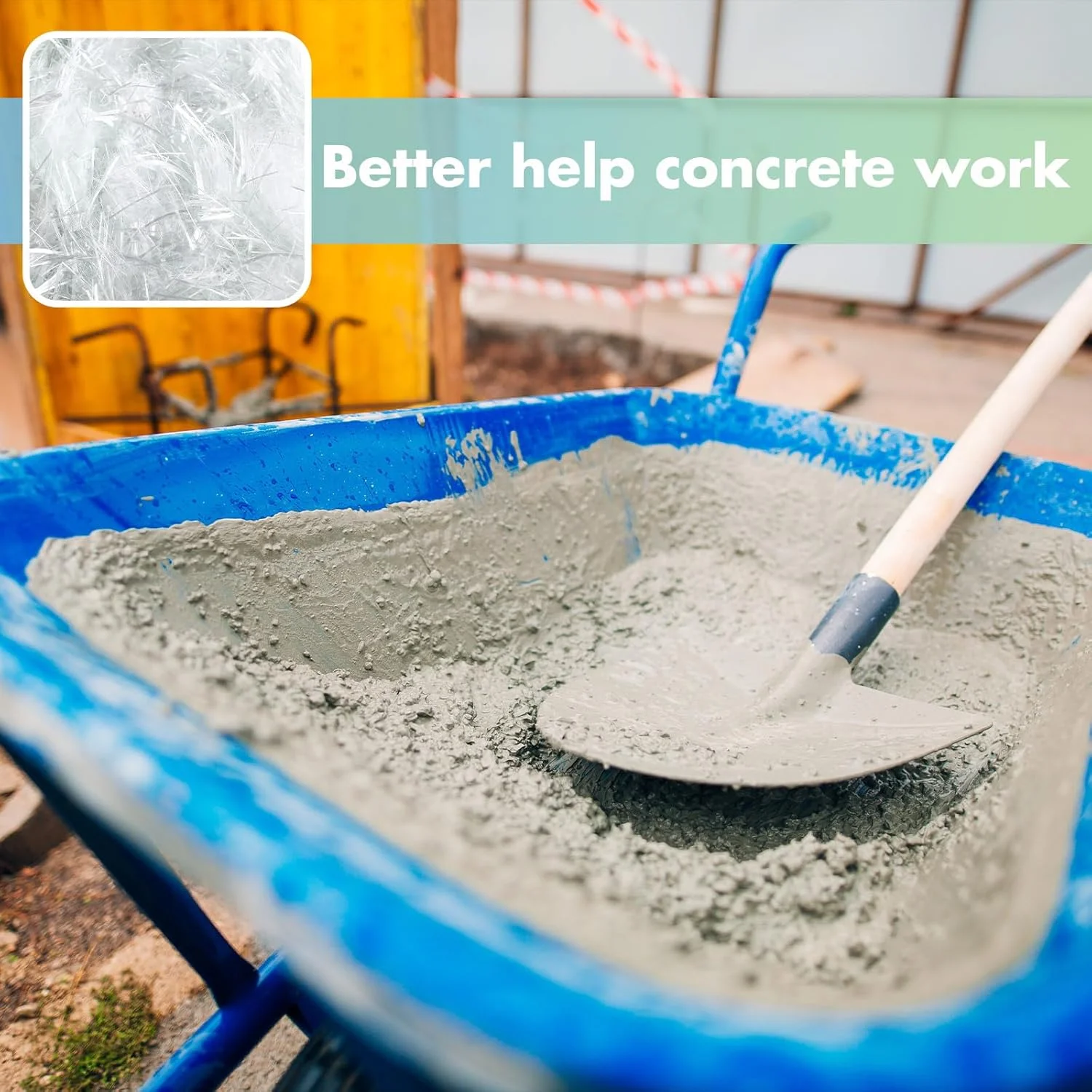 الیاف شیشه Frienda برای تقویت ملات سیمان بتن، ضد نفوذ و ضد ترک خوردگی، الیاف شیشه سفید برای دیوارهای ساختمان بتنی، کف باغ، 19 میلی متر (3 کیلوگرم) الیاف شیشه Frienda برای تقویت ملات سیمان بتن، ضد نفوذ و ضد ترک خوردگی، الیاف شیشه سفید برای دیوارهای ساختمان بتنی، کف باغ، 19 میلی متر (3 کیلوگرم)