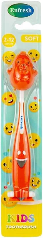 مسواک کودکانه انفریش، 2 تا 12 سال، رنگ ممکن است متفاوت باشد