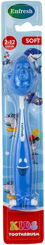 مسواک کودکانه انفریش، 2 تا 12 سال، رنگ ممکن است متفاوت باشد