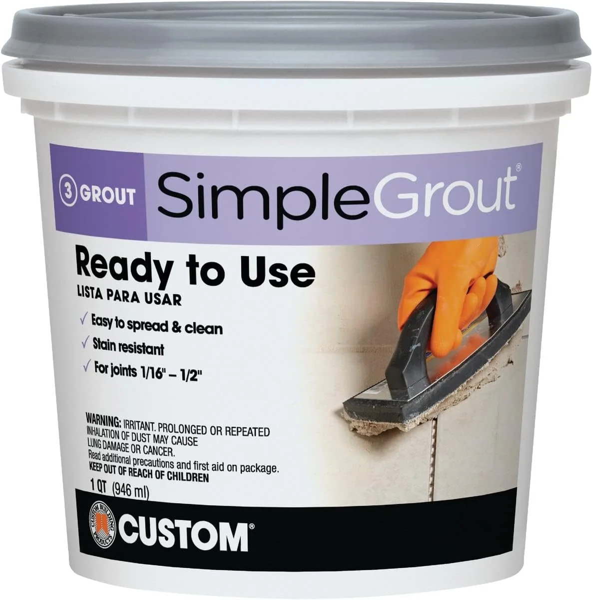 دوغاب ممتاز ساده یک کوارتی PMG165QT سفارشی، خاکستری دلورین (بسته بندی ممکن است متفاوت باشد) دوغاب ممتاز ساده یک کوارتی PMG165QT سفارشی، خاکستری دلورین (بسته بندی ممکن است متفاوت باشد)