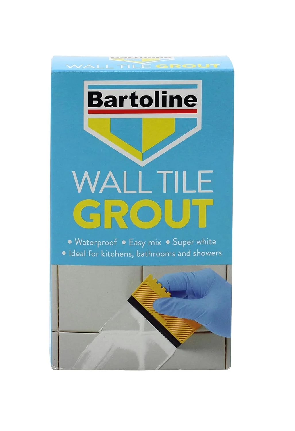 پودر بندکشی ضد آب کاشی دیوار بارتولین 500 گرمی - گیرش سریع، سفید براق، مناسب برای استفاده داخلی و خارجی