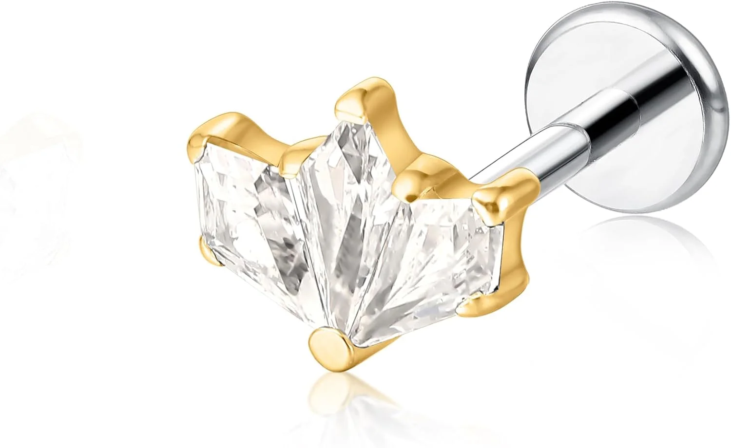 گوشواره میخی پشتی صاف Limerencia F136 تیتانیوم ضد حساسیت 20 گرمی 6 میلی متری 8 میلی متری | گوشواره های فشاری بدون رزوه درجه ایمپلنت G23 پین فشاری تراگوس غضروف مارپیچ حلزون بینی مونرو مدوسا پیرسینگ لبرت