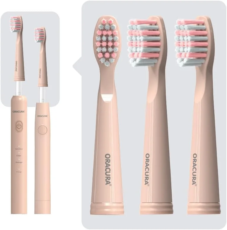 سری یدک مسواک برقی سونیک اوراکورا برای مدل های SB100 و SB200 (مشکی، بسته یک عددی)