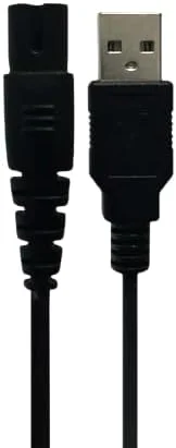 کابل شارژ USB اوراکورا | سازگار با دستگاه های نخ دندان آبی هوشمند OC001، OC010، OC100، OCE01، OC150 و OC200 | شارژ سریع | طراحی بادوام | مشکی