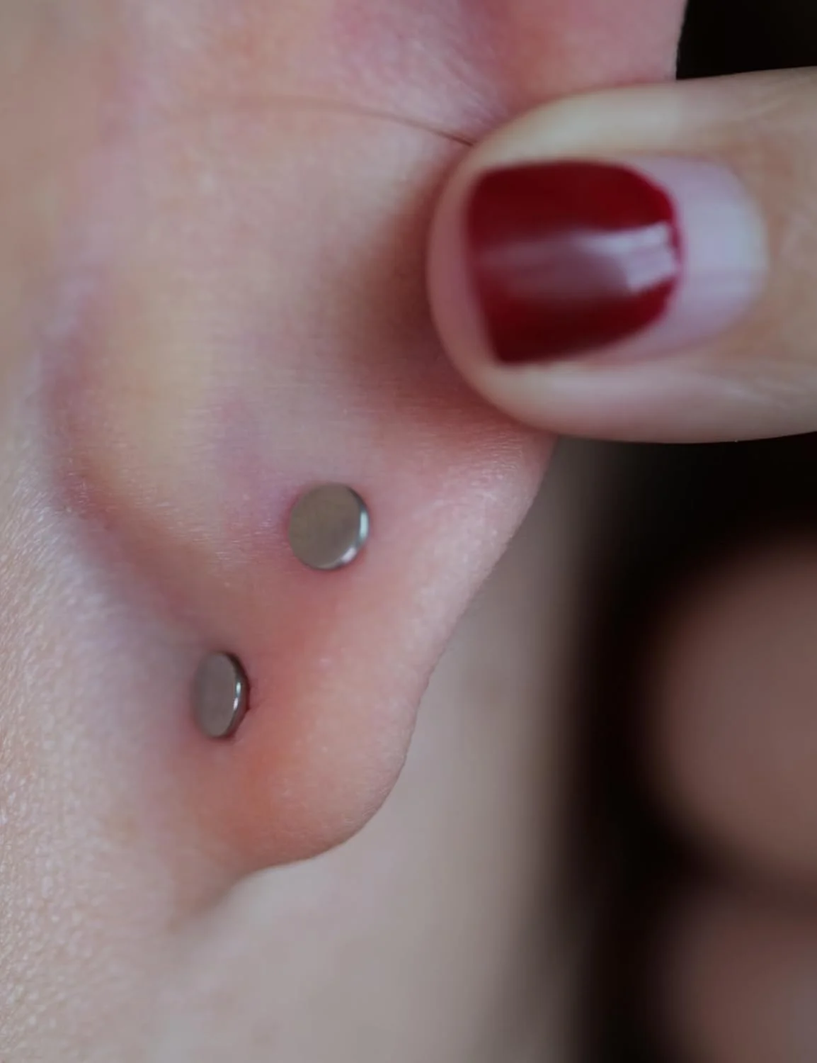 پیرسینگ تیتانیوم خالص F136 ضد حساسیت Limerencia، گوشواره میخی رزوه ای داخلی پشت صاف 18G برای غضروف/تراگوس/هلیکس/صدف/بینی/لب (1 عدد) پیرسینگ تیتانیوم خالص F136 ضد حساسیت Limerencia، گوشواره میخی رزوه ای داخلی پشت صاف 18G برای غضروف/تراگوس/هلیکس/صدف/بینی/لب (1 عدد)