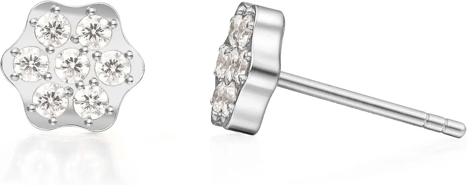 گوشواره های ضد حساسیت تیتانیوم خالص G23 لیمرنسیا، ایمن برای گوش های حساس، طرح های زیبای حیوانات، تیتانیوم درجه ایمپلنت F136 برای نوجوانان دختر