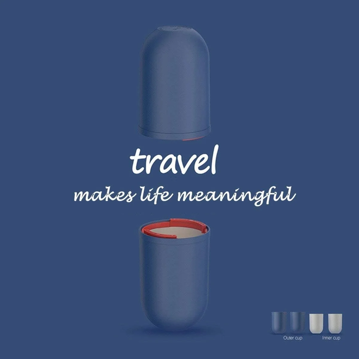 جا مسواکی سفری، 4 در 1 چند منظوره خلاقانه به شکل کپسول، جا مسواکی و خمیر دندان مناسب برای سفرهای کاری، کمپینگ، تعطیلات جا مسواکی سفری، 4 در 1 چند منظوره خلاقانه به شکل کپسول، جا مسواکی و خمیر دندان مناسب برای سفرهای کاری، کمپینگ، تعطیلات