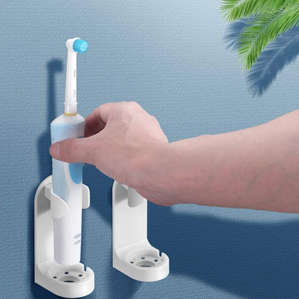 جا مسواکی SYOSI، چند محفظه ای برای مسواک های برقی و دستی، خمیر دندان و لوازم آرایشی، سازمان دهنده دیواری حمام مناسب برای شستشوی صورت، شانه برای سرویس بهداشتی، حمام و آشپزخانه، 4 عدد جا مسواکی SYOSI، چند محفظه ای برای مسواک های برقی و دستی، خمیر دندان و لوازم آرایشی، سازمان دهنده دیواری حمام مناسب برای شستشوی صورت، شانه برای سرویس بهداشتی، حمام و آشپزخانه، 4 عدد