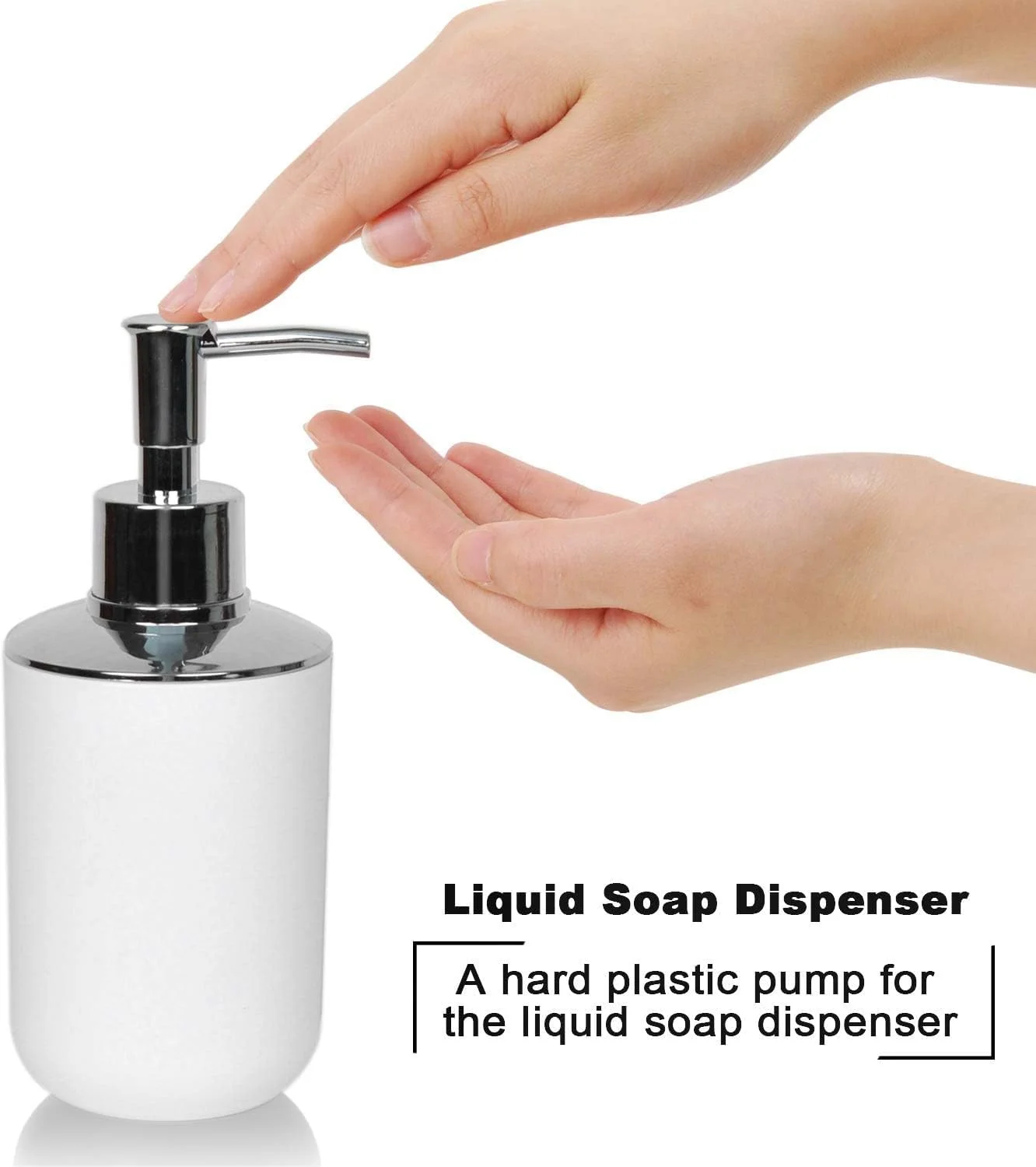 ست لوازم جانبی حمام سیوسی، مجموعه 6 تکه شامل جا مایع صابون، جا مسواکی، لیوان مسواک، جا صابونی برای پیشخوان تزئینی و هدیه خانه نویی (سفید) ست لوازم جانبی حمام سیوسی، مجموعه 6 تکه شامل جا مایع صابون، جا مسواکی، لیوان مسواک، جا صابونی برای پیشخوان تزئینی و هدیه خانه نویی (سفید)