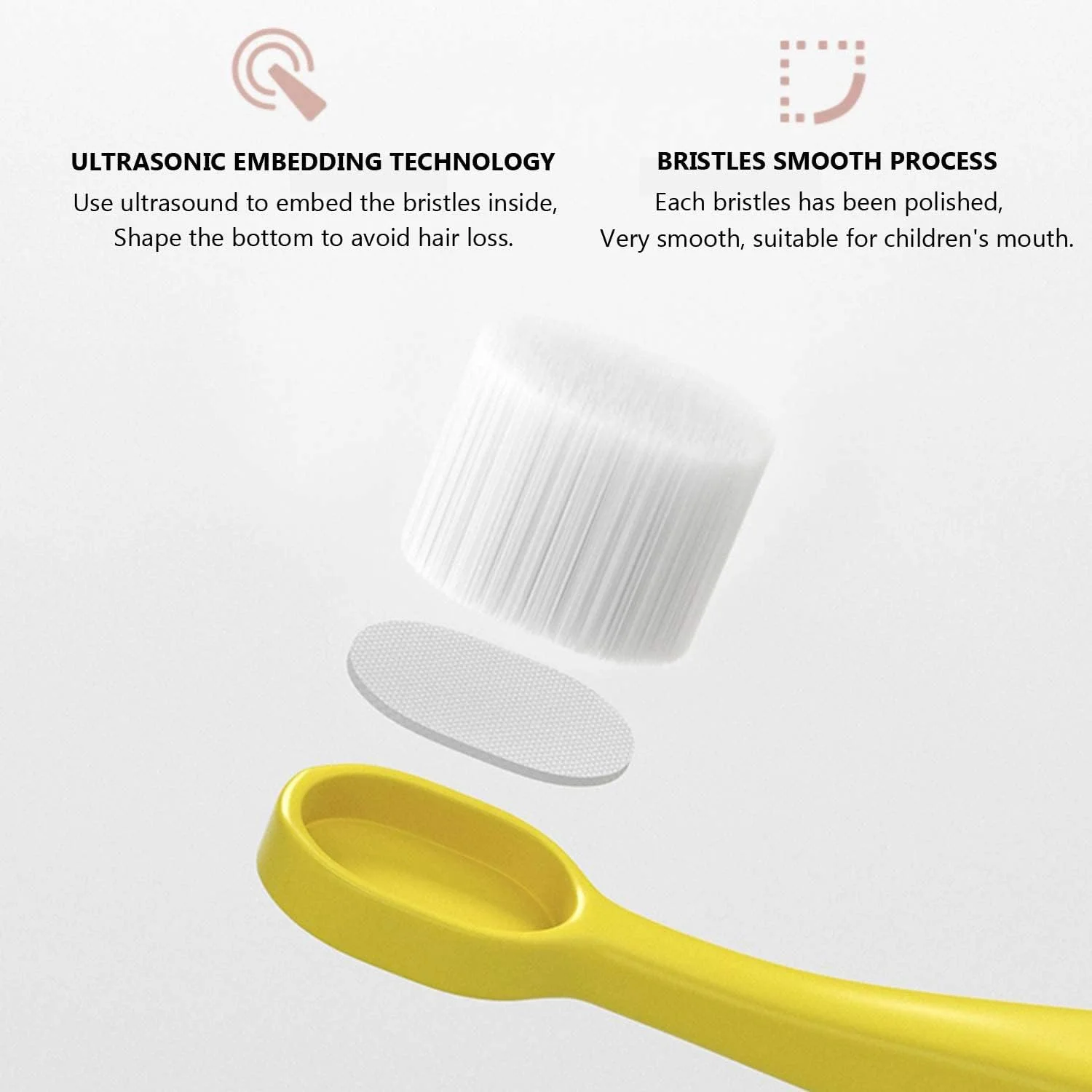 مسواک کودک SYOSI، مسواک مناسب کودکان 1 تا 3 سال، مسواک فوق العاده نرم با 10000 برس نخ دندان نرم برای مراقبت از لثه کودک، 4 عدد مسواک کودک SYOSI، مسواک مناسب کودکان 1 تا 3 سال، مسواک فوق العاده نرم با 10000 برس نخ دندان نرم برای مراقبت از لثه کودک، 4 عدد