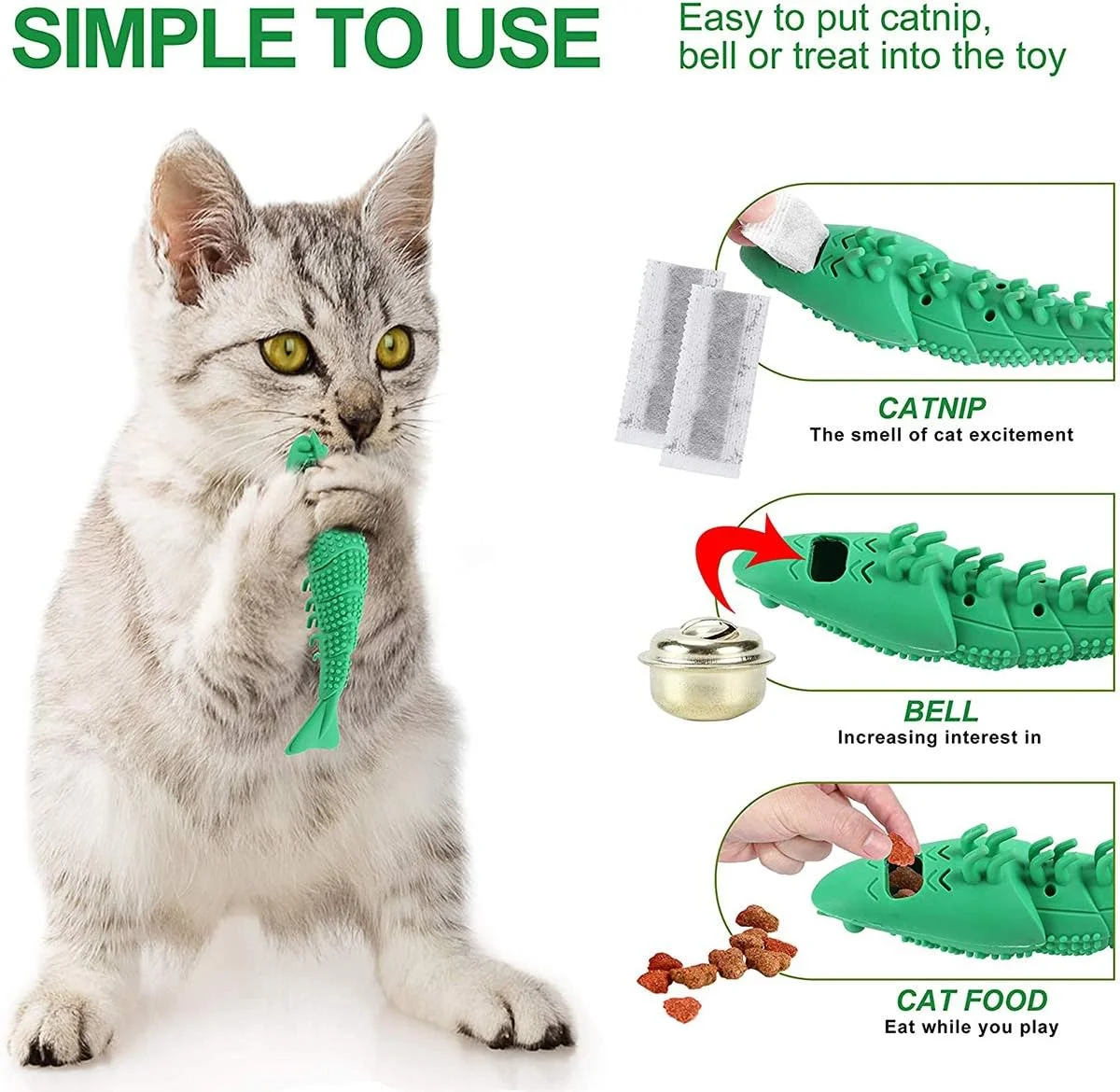 اسباب بازی دندانی گربه SYOSI، مسواک های اسباب بازی گربه، اسباب بازی خرچنگ، فیدر علف گربه، مسواک خود تمیز شونده برای مسواک زدن دندان ها، اسباب بازی تعاملی تغذیه با زنگوله اسباب بازی دندانی گربه SYOSI، مسواک های اسباب بازی گربه، اسباب بازی خرچنگ، فیدر علف گربه، مسواک خود تمیز شونده برای مسواک زدن دندان ها، اسباب بازی تعاملی تغذیه با زنگوله