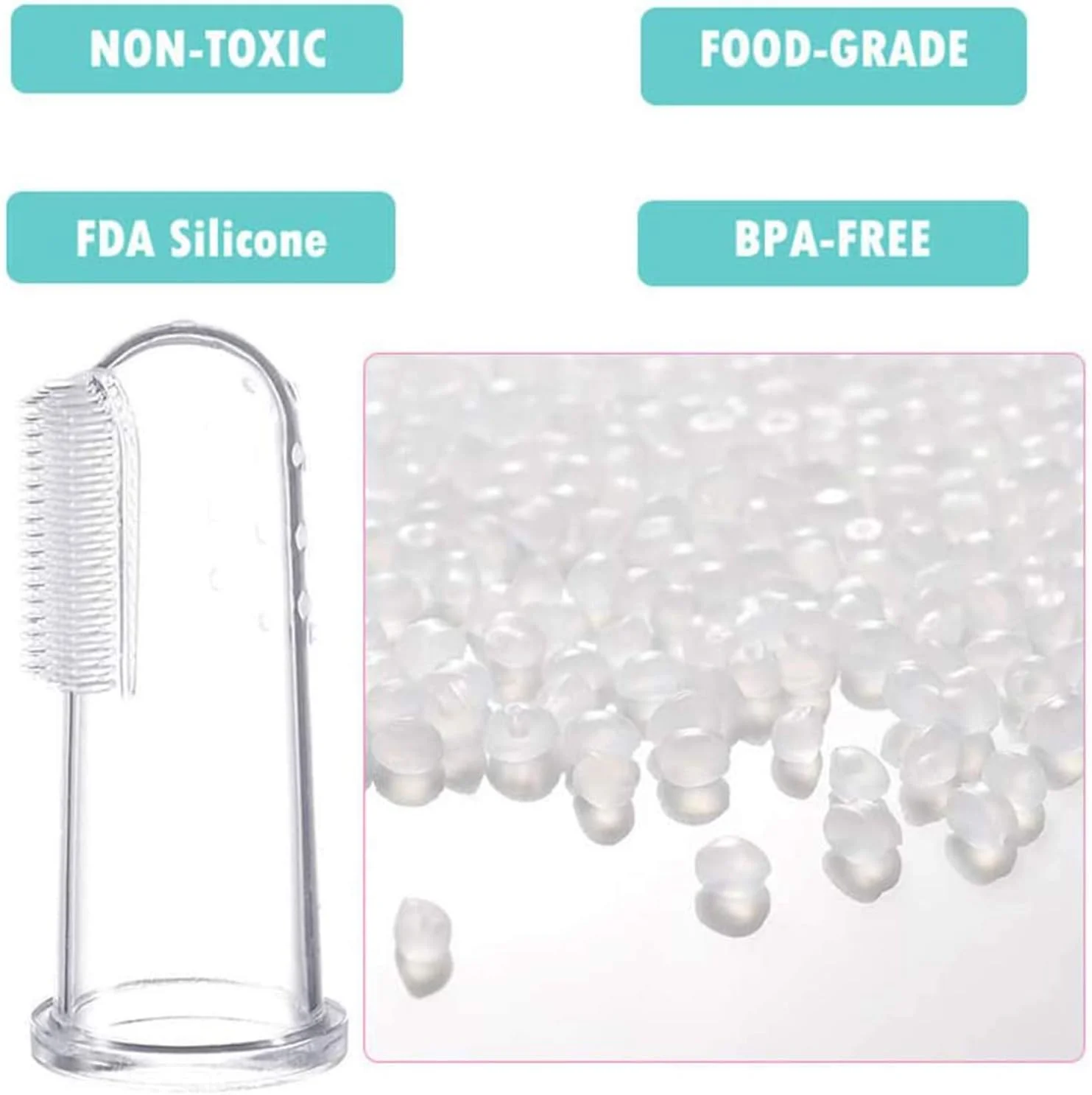 ست مسواک انگشتی کودک SYOSI، بسته 3 عددی، مناسب نوزادان و کودکان نوپا - رنگ های مختلف جعبه: آبی، صورتی، شفاف؛ برس های نرم. (نسخه اصلی) ست مسواک انگشتی کودک SYOSI، بسته 3 عددی، مناسب نوزادان و کودکان نوپا - رنگ های مختلف جعبه: آبی، صورتی، شفاف؛ برس های نرم. (نسخه اصلی)