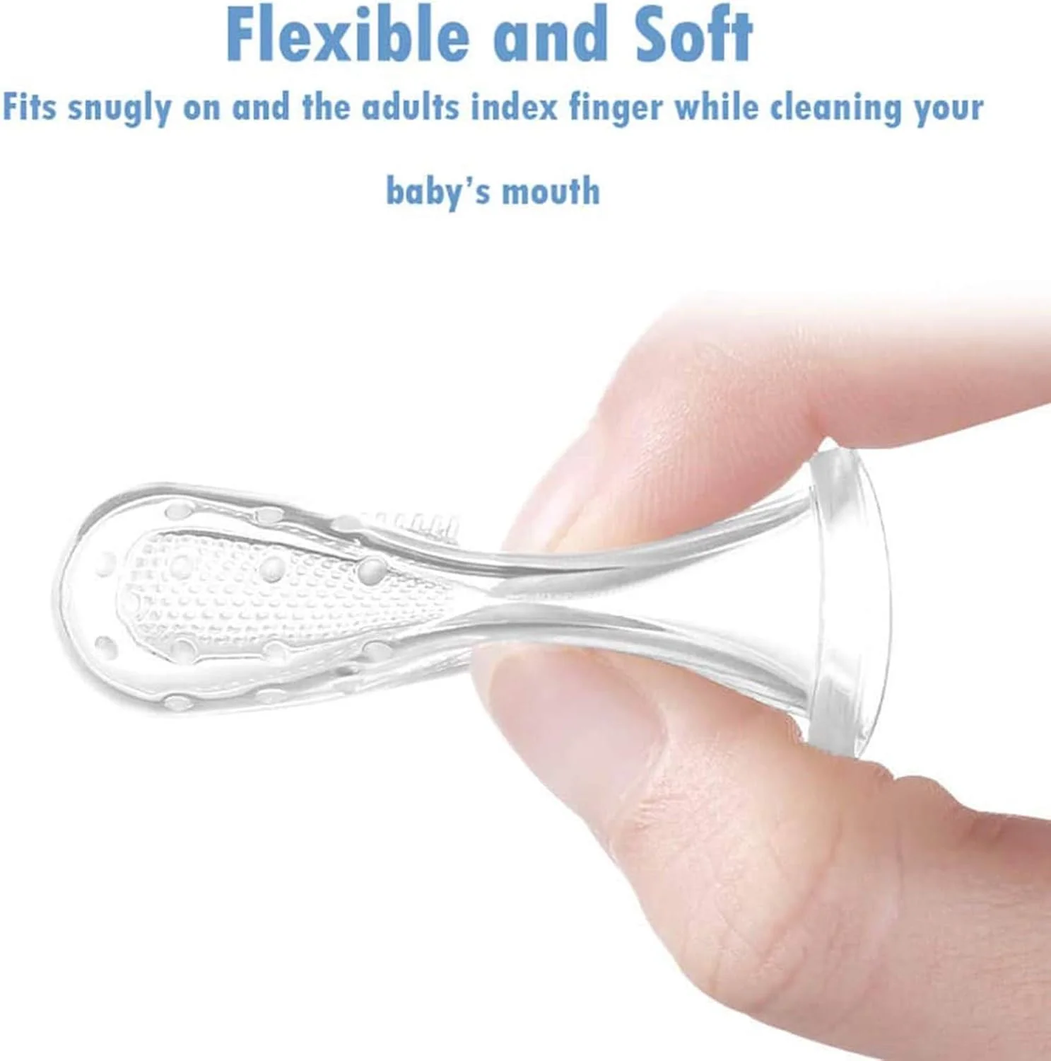 ست مسواک انگشتی کودک SYOSI، بسته 3 عددی، مناسب نوزادان و کودکان نوپا - رنگ های مختلف جعبه: آبی، صورتی، شفاف؛ برس های نرم. (نسخه اصلی) ست مسواک انگشتی کودک SYOSI، بسته 3 عددی، مناسب نوزادان و کودکان نوپا - رنگ های مختلف جعبه: آبی، صورتی، شفاف؛ برس های نرم. (نسخه اصلی)