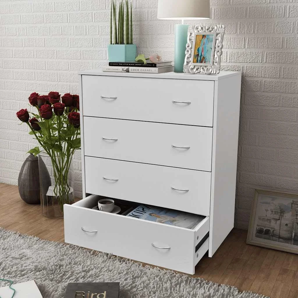 کنسول ۴ کشویی ویدا ایکس ال، مناسب اتاق نشیمن، کابینت، میز کنسول، کمد نگهداری وسایل، میز بوفه، میز ورودی، سفید کنسول ۴ کشویی ویدا ایکس ال، مناسب اتاق نشیمن، کابینت، میز کنسول، کمد نگهداری وسایل، میز بوفه، میز ورودی، سفید