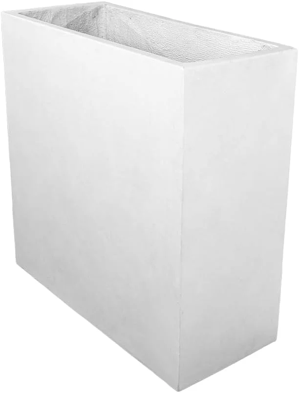 گلدان بتنی مستطیلی شکل یاتای دکور، مناسب برای فضای داخلی و خارجی، کاشت گیاهان، گل ها یا ساکولنت ها، گلدان تزئینی (بزرگ) گلدان بتنی مستطیلی شکل یاتای دکور، مناسب برای فضای داخلی و خارجی، کاشت گیاهان، گل ها یا ساکولنت ها، گلدان تزئینی (بزرگ)