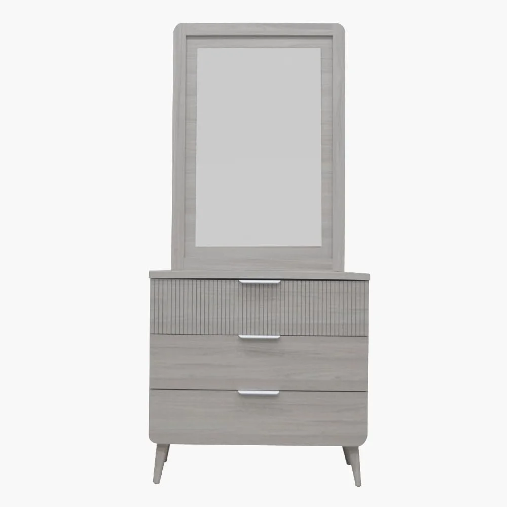 دراور سه کشو و آینه دار مدل Elmwood هوم باکس