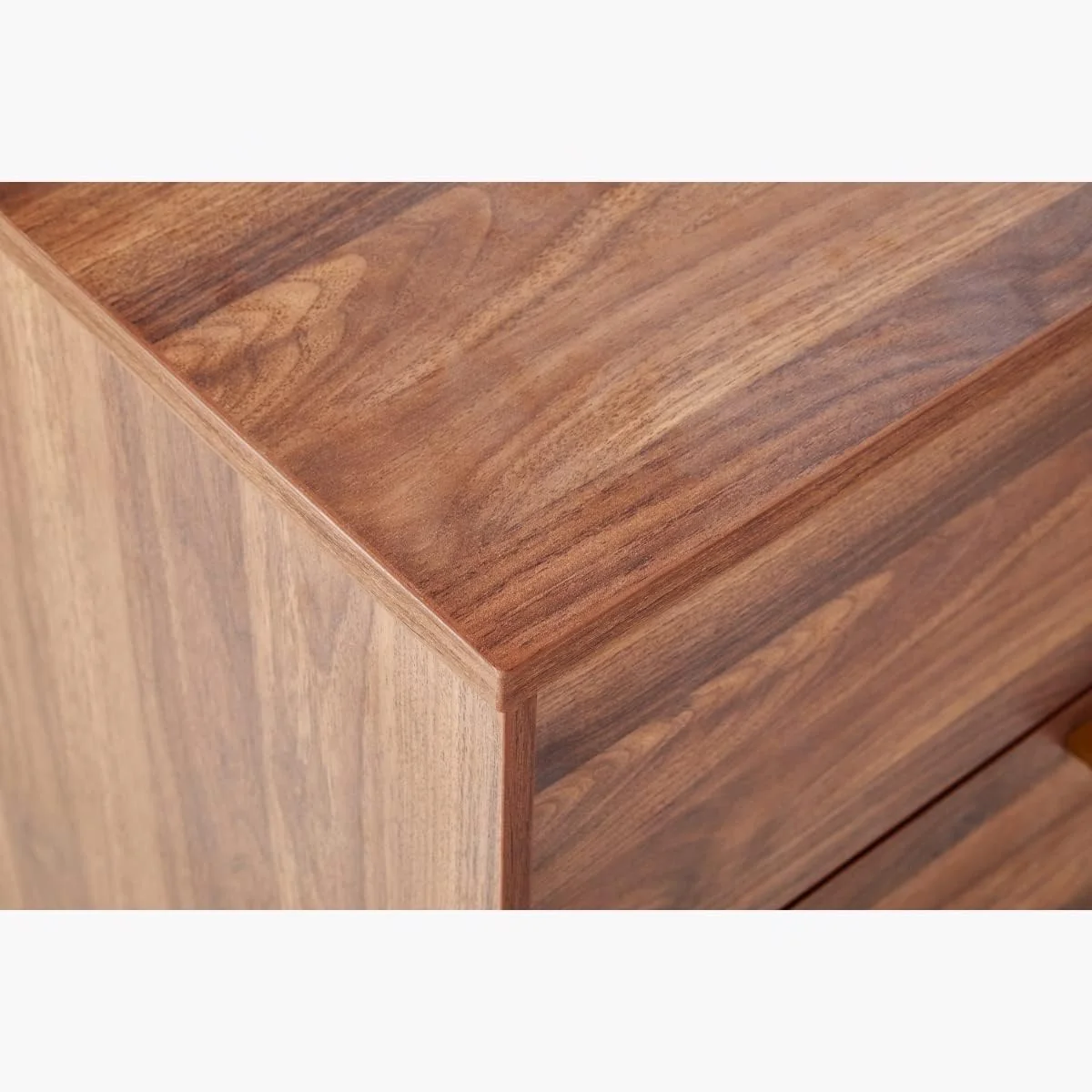 دراور مستر سه کشو یک درب بدون آینه Home Box مدل Patara، ابعاد 39 × 120 × 120 سانتی متر، قهوه ای